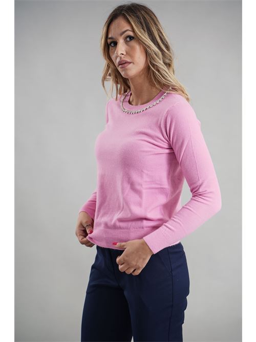 Maglia in viscosa Try Me | 5039PINK